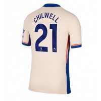 Chelsea Ben Chilwell #21 Vonkajší futbalový dres 2024-25 Krátky Rukáv